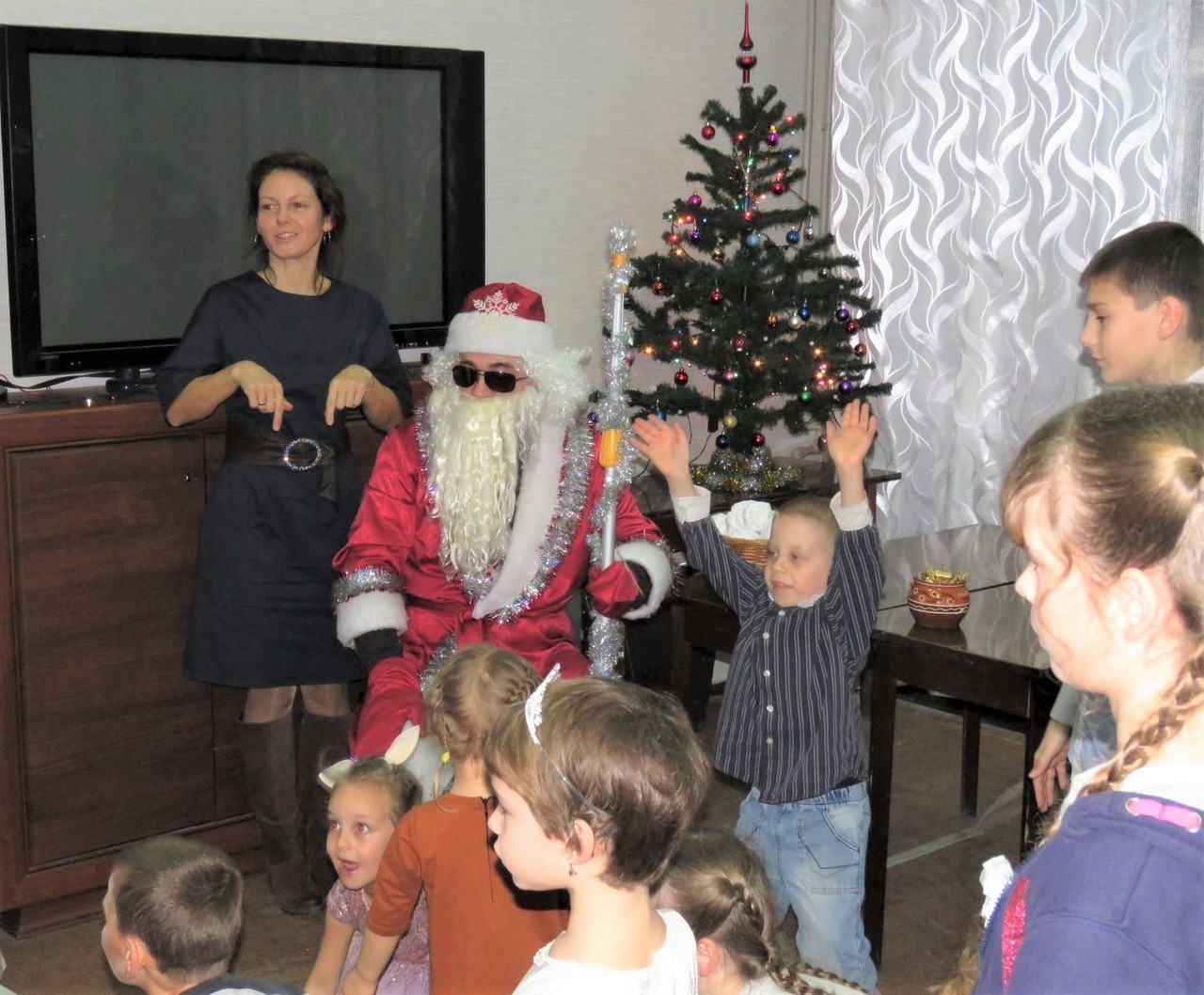 Детский праздник в болгарском обществе «Изгрев» 